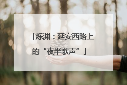 烁渊：延安西路上的“夜半歌声”