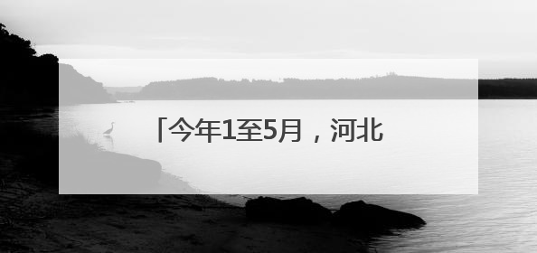 今年1至5月，河北对中亚五国进出口总值同比增长1.1倍