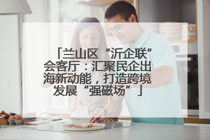 兰山区“沂企联”会客厅：汇聚民企出海新动能，打造跨境发展“强磁场”
