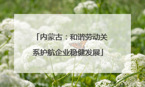 内蒙古：和谐劳动关系护航企业稳健发展