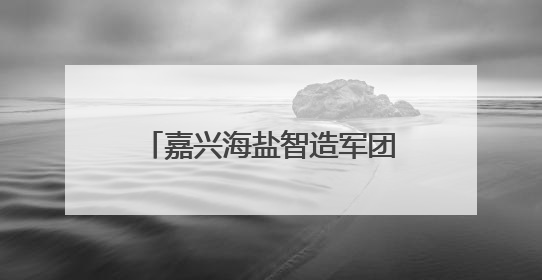 嘉兴海盐智造军团，全省“出圈”