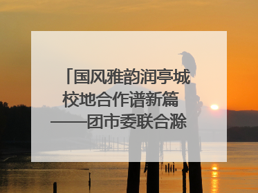 国风雅韵润亭城 校地合作谱新篇——团市委联合滁州城市职业学院助力传统文化“破圈”绽放