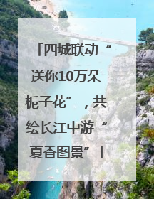 四城联动“送你10万朵栀子花”，共绘长江中游“夏香图景”