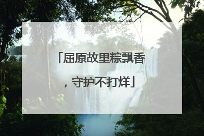 屈原故里粽飘香，守护不打烊