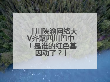 川陕渝网络大V齐聚四川巴中！是谁的红色基因动了？
