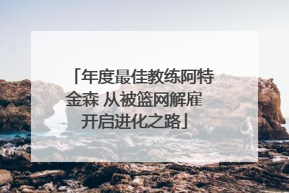 年度最佳教练阿特金森 从被篮网解雇开启进化之路
