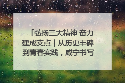 弘扬三大精神 奋力建成支点｜从历史丰碑到青春实践，咸宁书写精神传承新篇章
