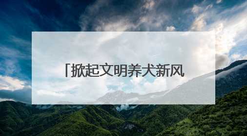 掀起文明养犬新风尚 青岛市市南区举办“宠爱有方 文明相伴”文明养犬主题宣传活动