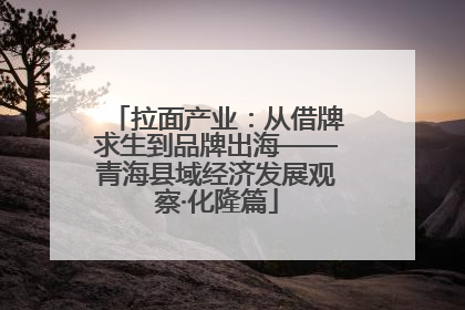 拉面产业：从借牌求生到品牌出海——青海县域经济发展观察·化隆篇