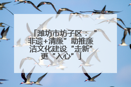 潍坊市坊子区：“非遗+清廉”助推廉洁文化建设“走新”更“入心”