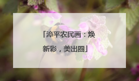 漳平农民画：焕新彩，美出圈