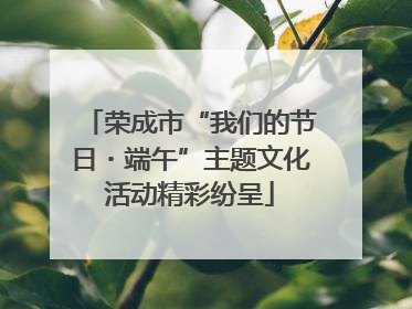 荣成市“我们的节日・端午”主题文化活动精彩纷呈
