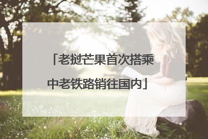 老挝芒果首次搭乘中老铁路销往国内