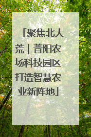 聚焦北大荒｜普阳农场科技园区打造智慧农业新阵地