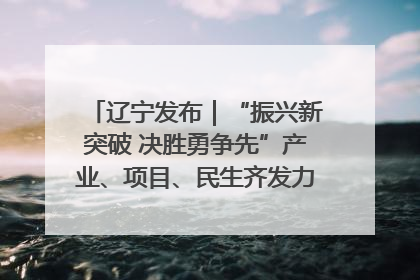 辽宁发布｜“振兴新突破 决胜勇争先”产业、项目、民生齐发力 葫芦岛按下决胜之年“加速键”