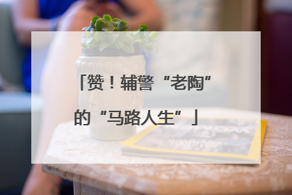 赞！辅警“老陶”的“马路人生”