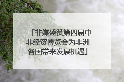 非媒盛赞第四届中非经贸博览会为非洲各国带来发展机遇