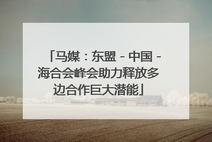 马媒：东盟－中国－海合会峰会助力释放多边合作巨大潜能
