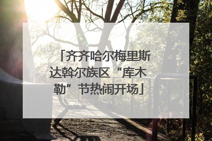 齐齐哈尔梅里斯达斡尔族区“库木勒”节热闹开场