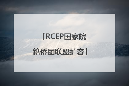 RCEP国家皖籍侨团联盟扩容
